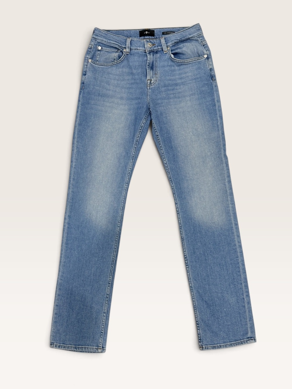 7 for All Mankind Men’s 30 Waist x 34 Length The Straight Leg Jean Airspace